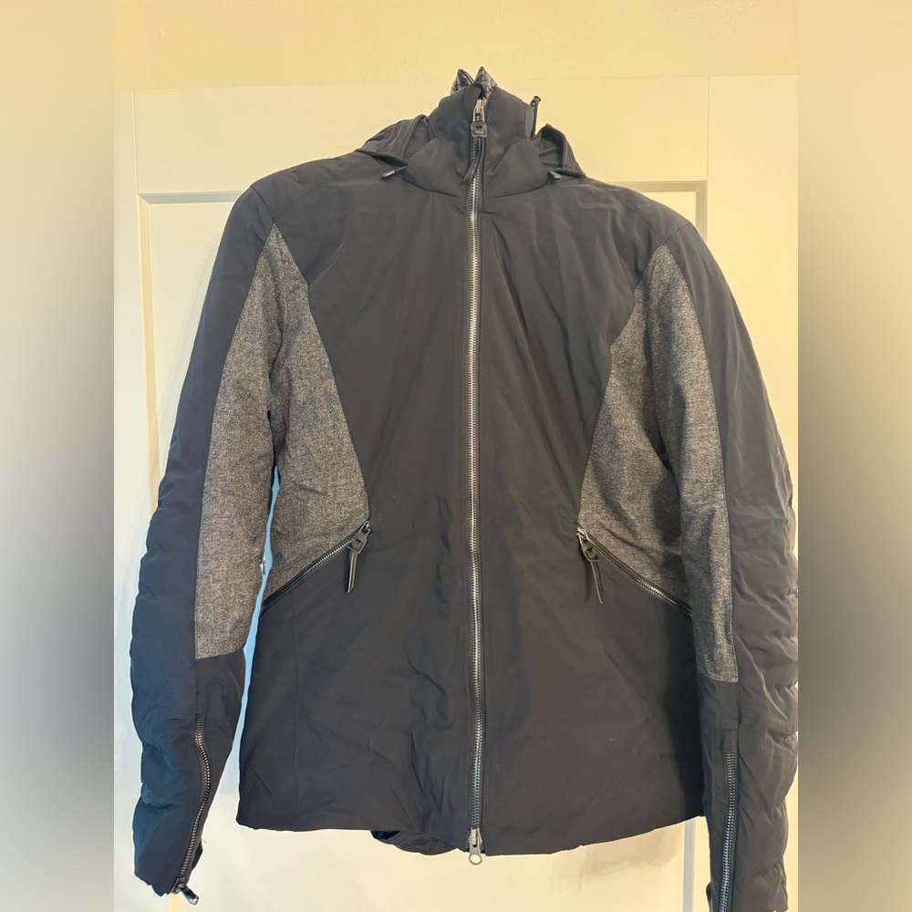 Spyder Women's Black and Gray Ski Jacket and pants